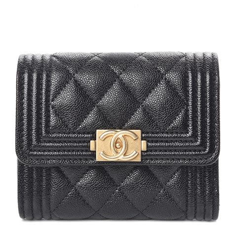 boy chanel wallet celeb|chanel boy small wallet.